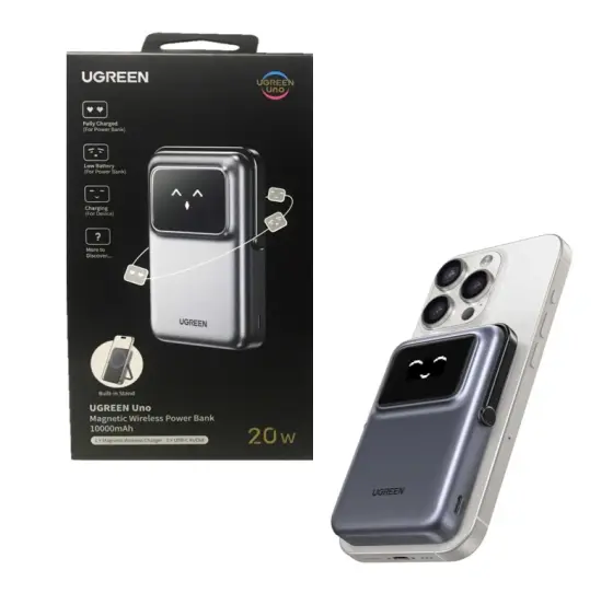 Batería MagSafe Original Ugreen Robot 10,000 mAh 20W