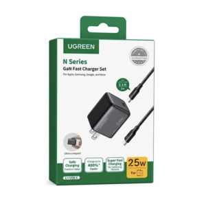Cargador Original Ugreen de 25W (Cable + Adaptador)