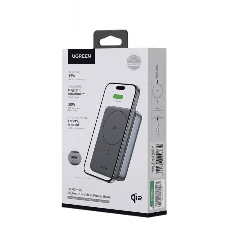 Batería MagSafe Ugreen Original 30W 10000 mAh