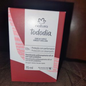Natura Tododia Desodorante Antitranspirante Roll-On Cereza y Avellana 70 ml